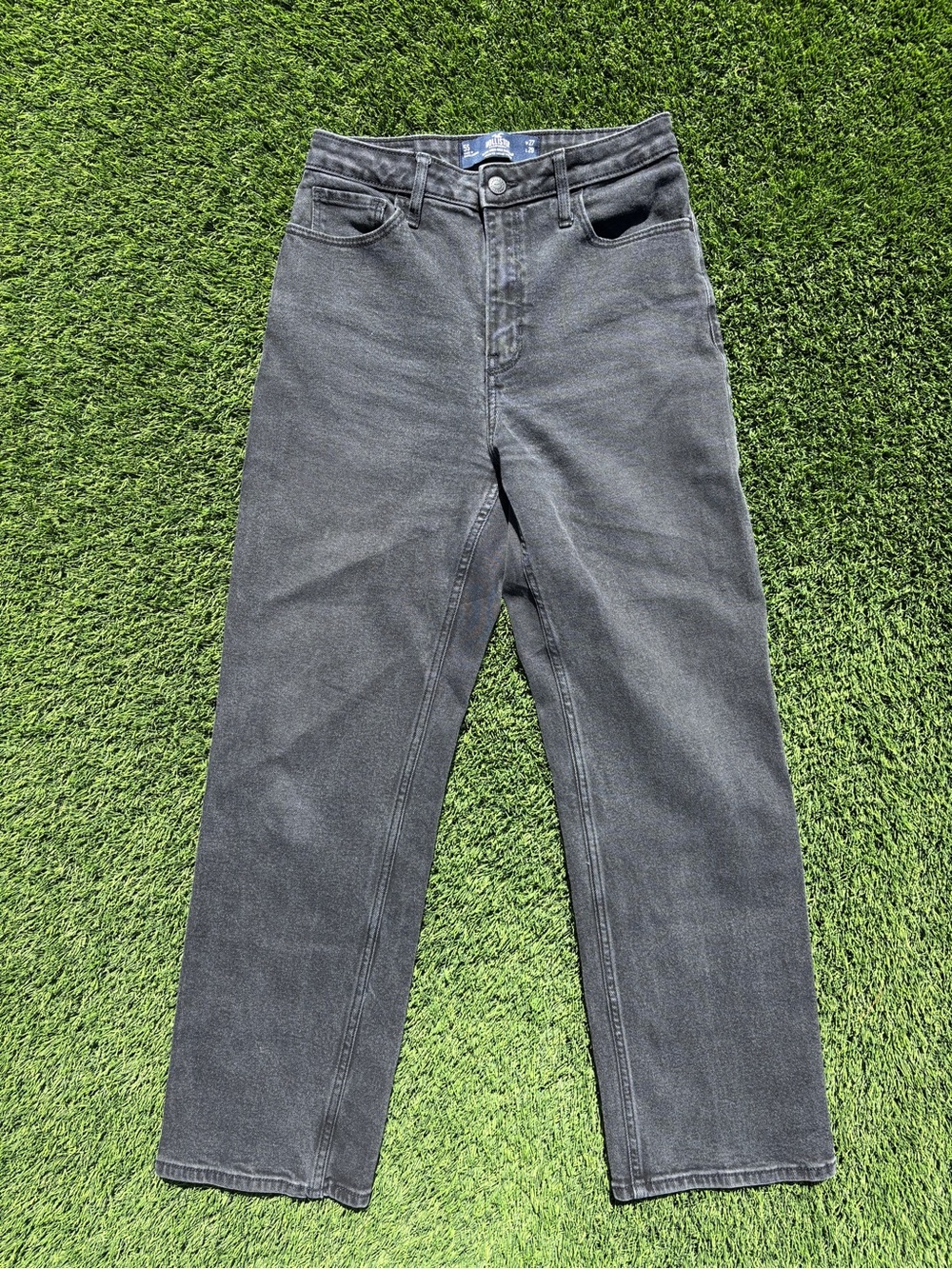 Hollister high rise dad jean
